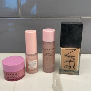 NARS light reflecting foundation Punjab & glow recipe watermelon bundle